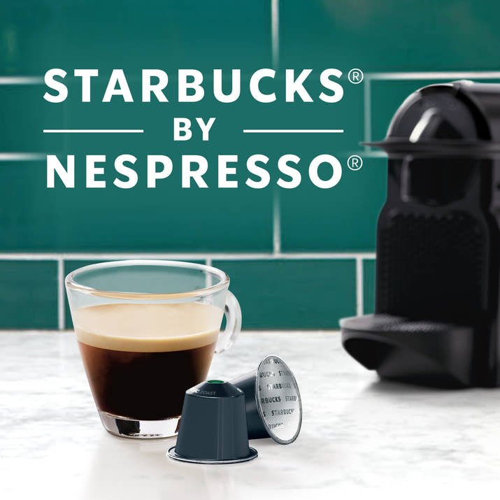 Starbucks by Nespresso Original Line, Espresso Roast, Dark Roast Nespresso Pods, 10 Count