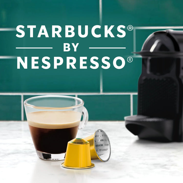 Starbucks by Nespresso Original Line, Starbucks Blonde Espresso Roast, Nespresso Pods, 10 Ct