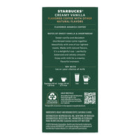 Starbucks by Nespresso Original Line, Creamy Vanilla, Flavored Roast Nespresso Pods, 10 Ct