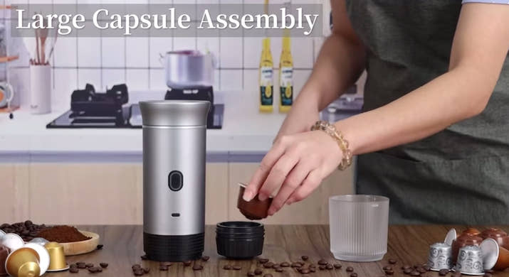 The ultimate 3 in 1 travel espresso maker ™️